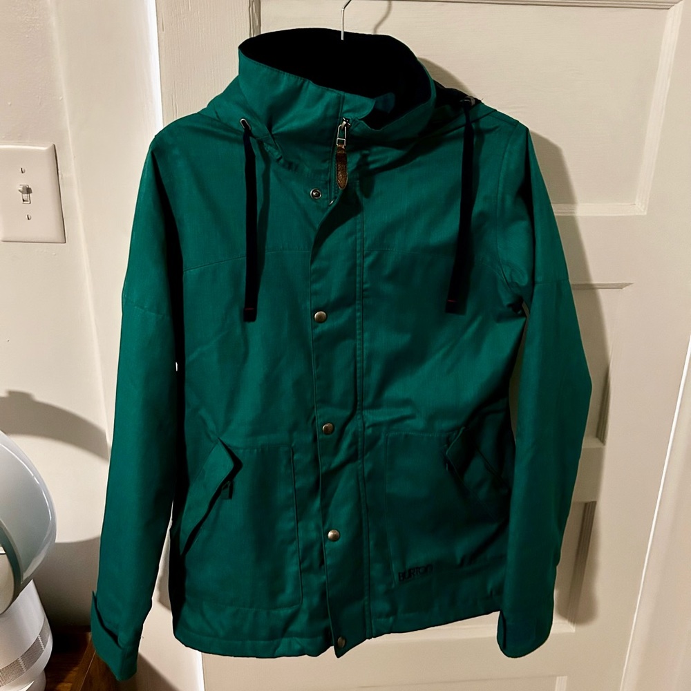 Women’s Burton Teal Blue Snowboard Ski Winter Jacket (Medium)